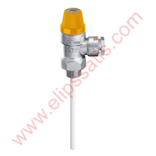 Caleffi 1/2’’ 10 bar sıcaklık ve basınç emniyet vanası