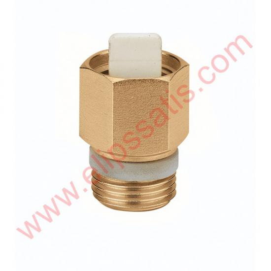 Caleffi 3/8’’ x 1/2’’ Otomatik Kapatma Musluğu