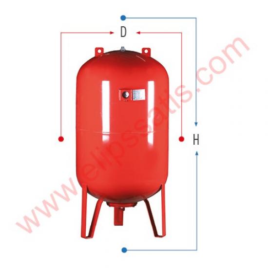 EAGLE 1000 LT 10 BAR DİK AYAKLI GENLEŞME TANKI