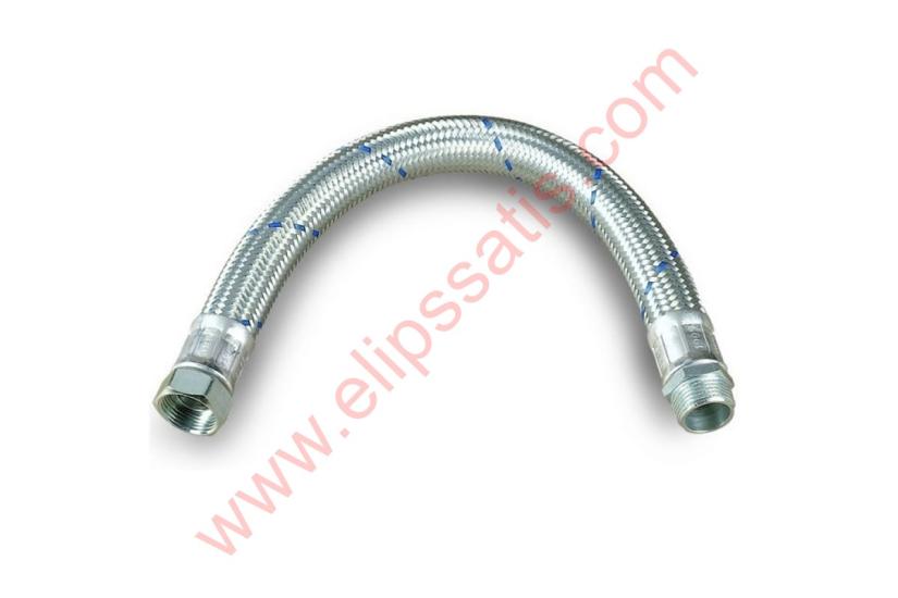 1’’ 100 cm Düz Galvaniz Örgülü Flex Hortum